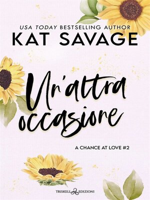 cover image of Un'altra occasione